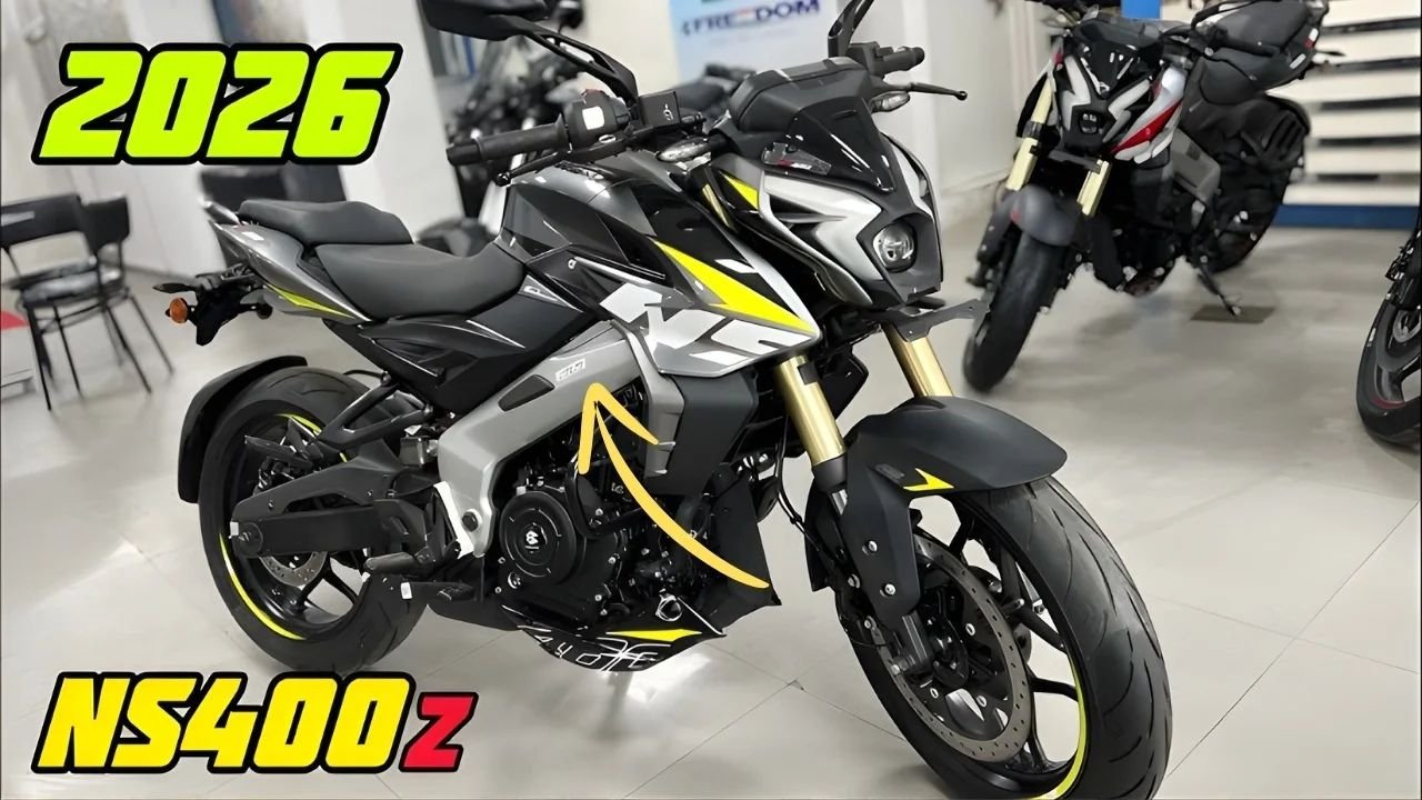 Bajaj Pulsar NS400Z 2026: High-Performance Streetfighter Motorcycle
