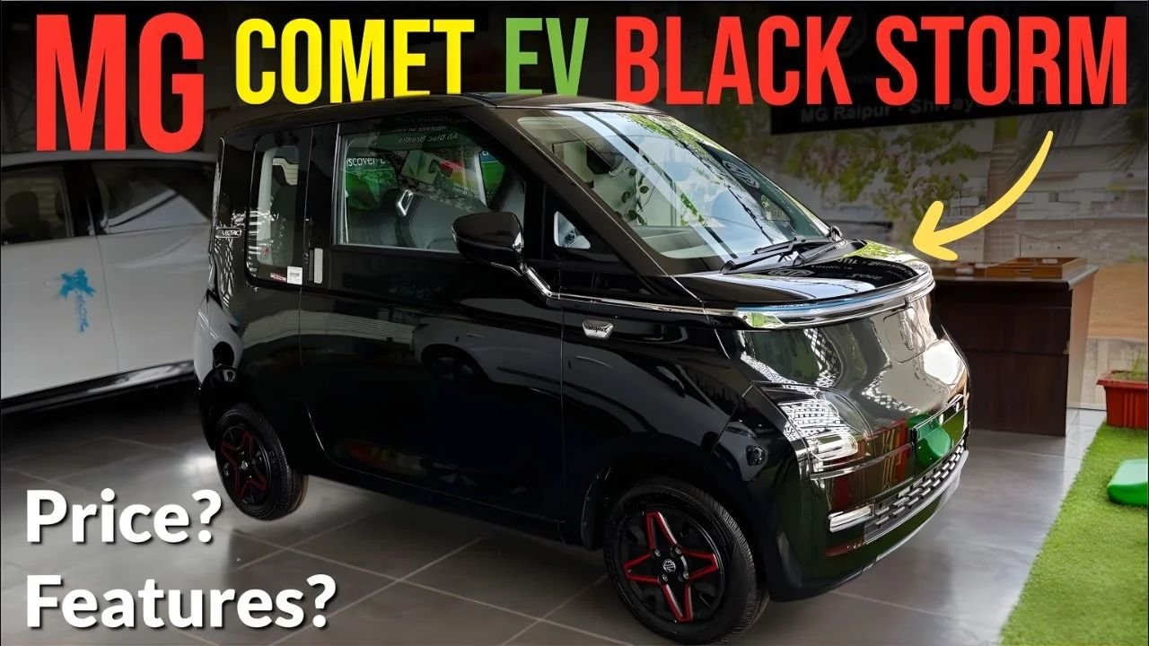 MG Comet EV: A Compact Electric Hatchback Redefining Urban Mobility With Smart Technology and Efficient Range
